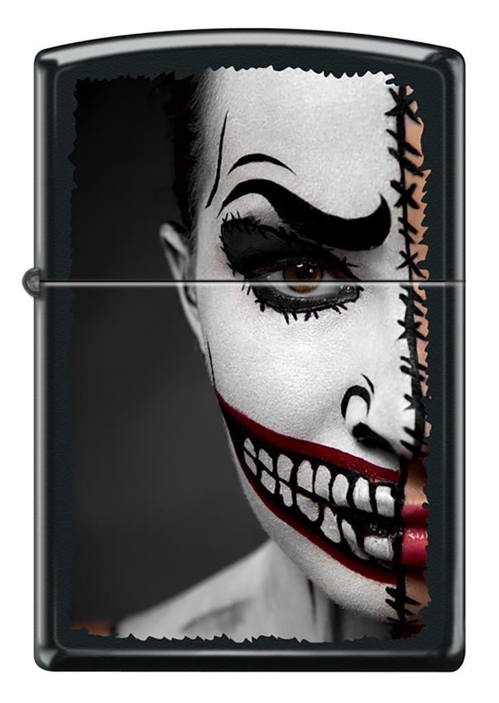 TR8150,Zippo Çakmak Half Scarey Design 218-119496