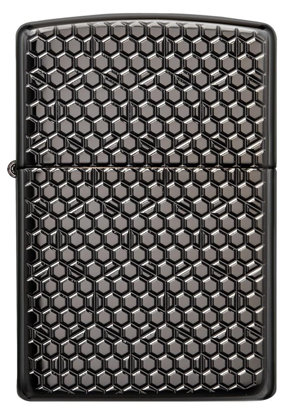 TR2162,Zippo Çakmak Hexagon Design Çakmak 49021-073186