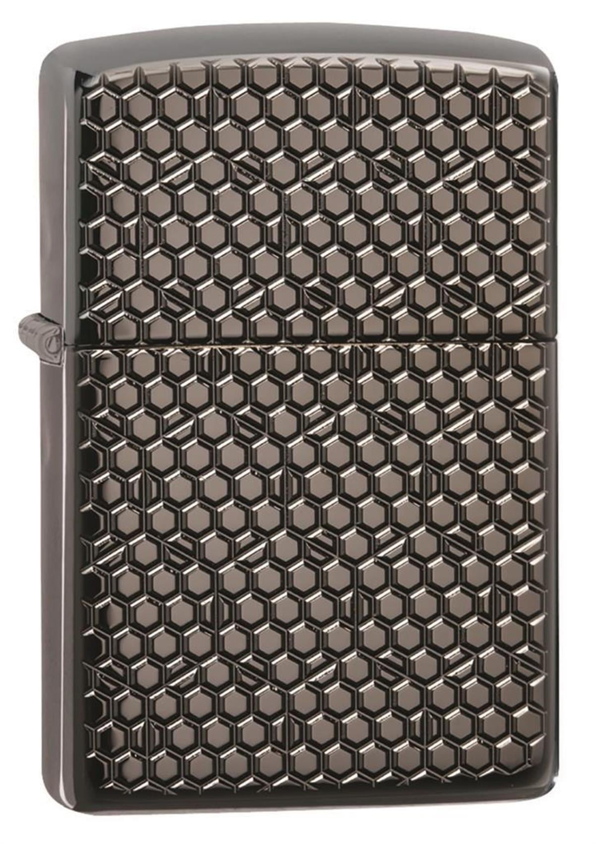 TR2162,Zippo Çakmak Hexagon Design Çakmak 49021-073186