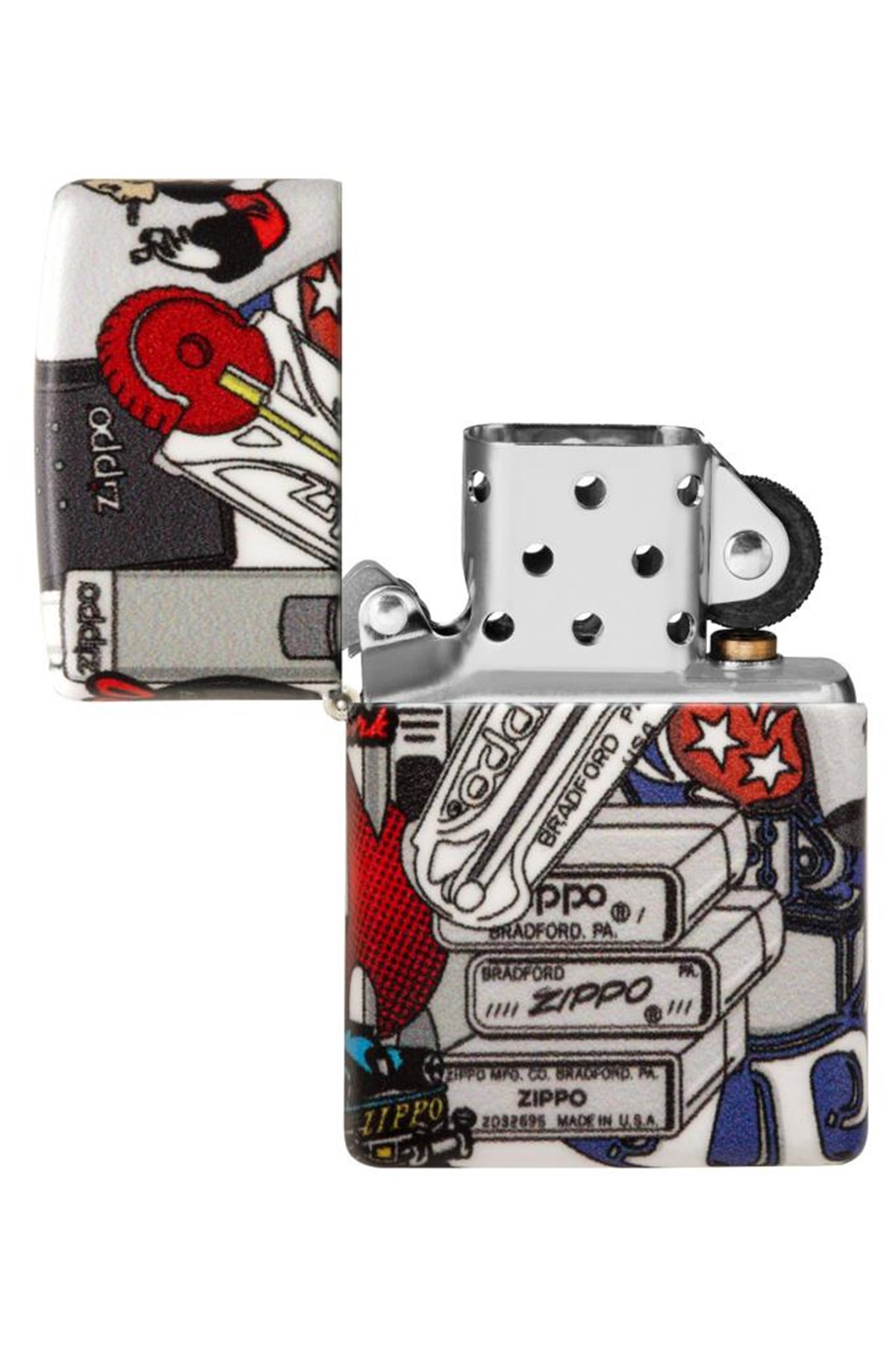 TR4549,Zippo Çakmak I Spy Zippo Design 48136-096590