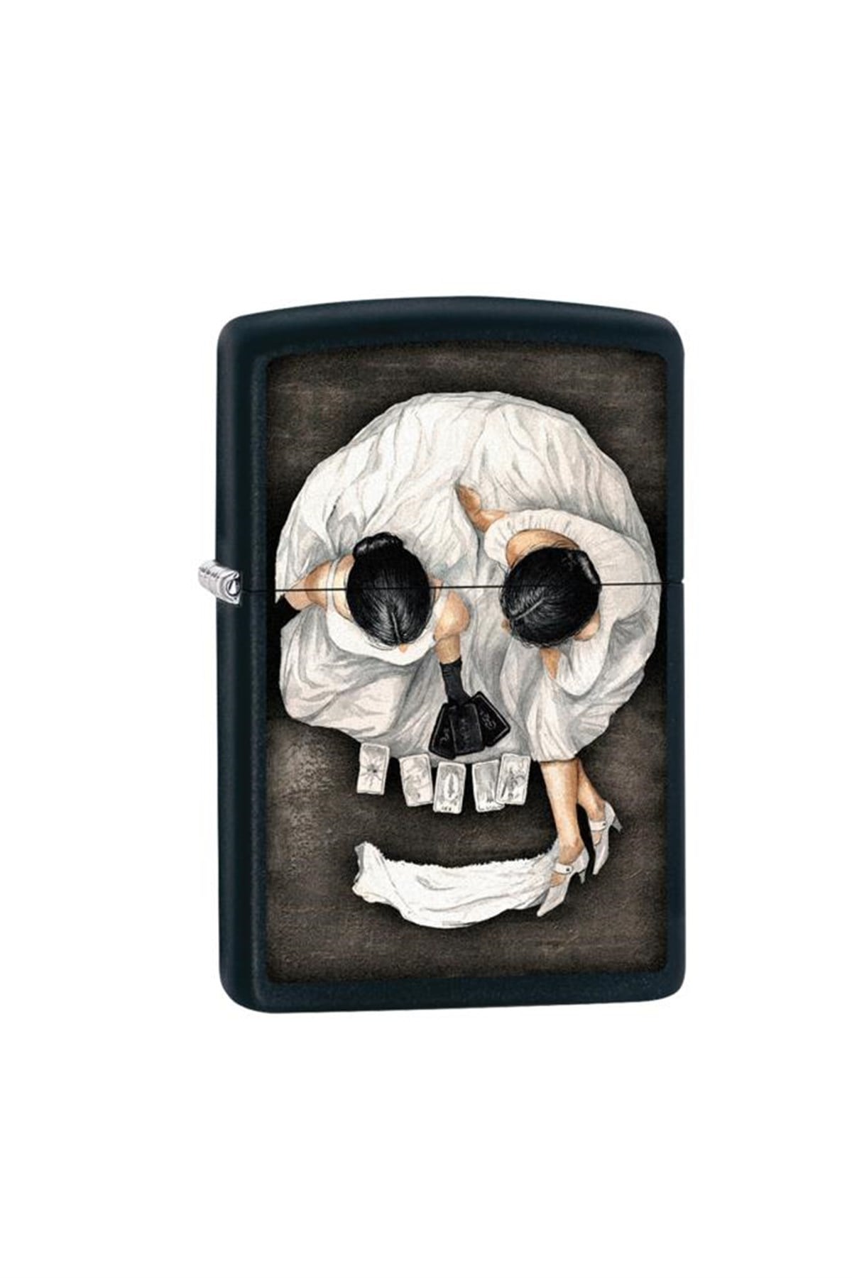 TR4541,Zippo Çakmak Illuison Skull Design 218-080486
