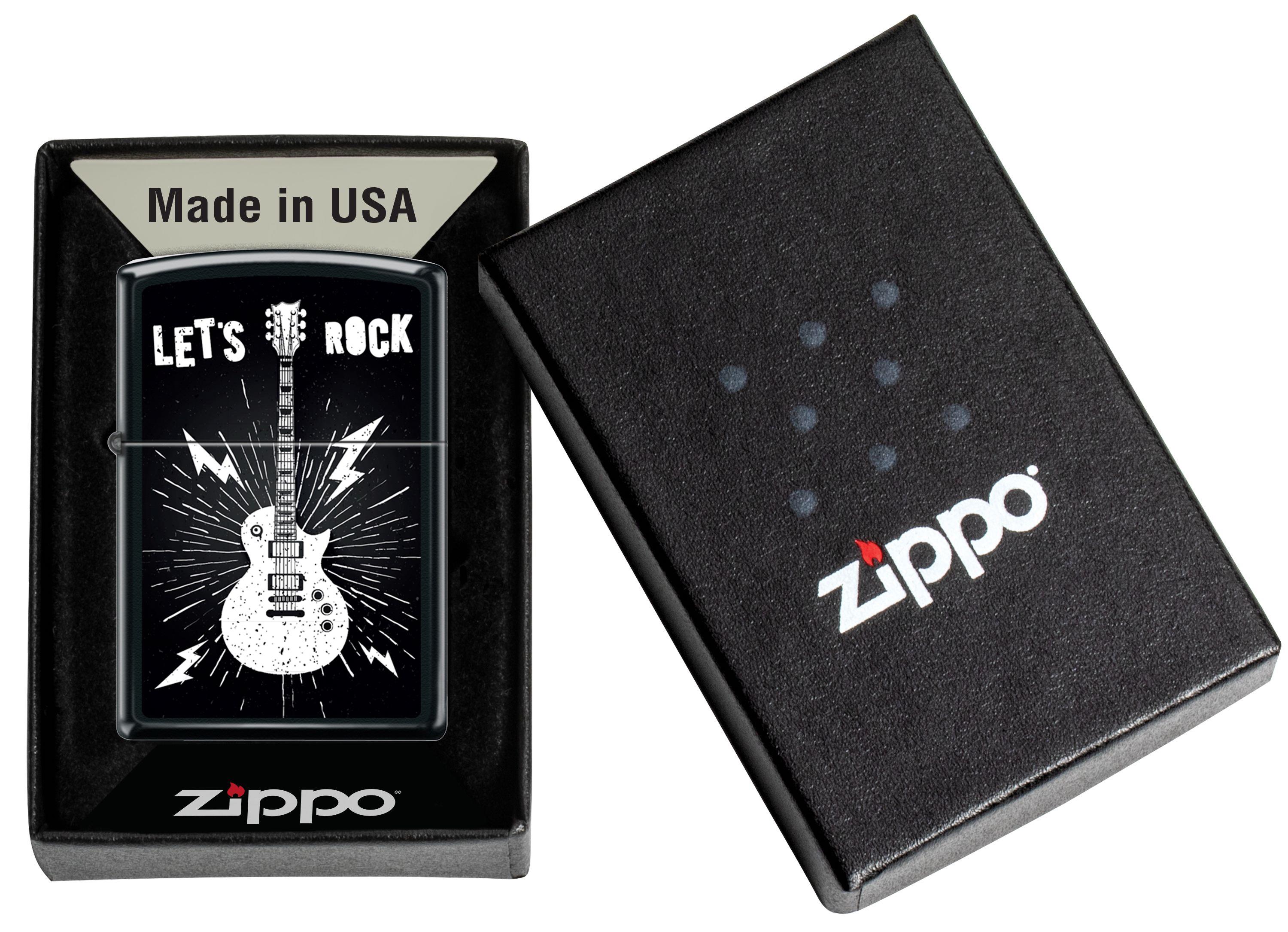 TR9420,Zippo Çakmak Let's Rock Design 218-123501