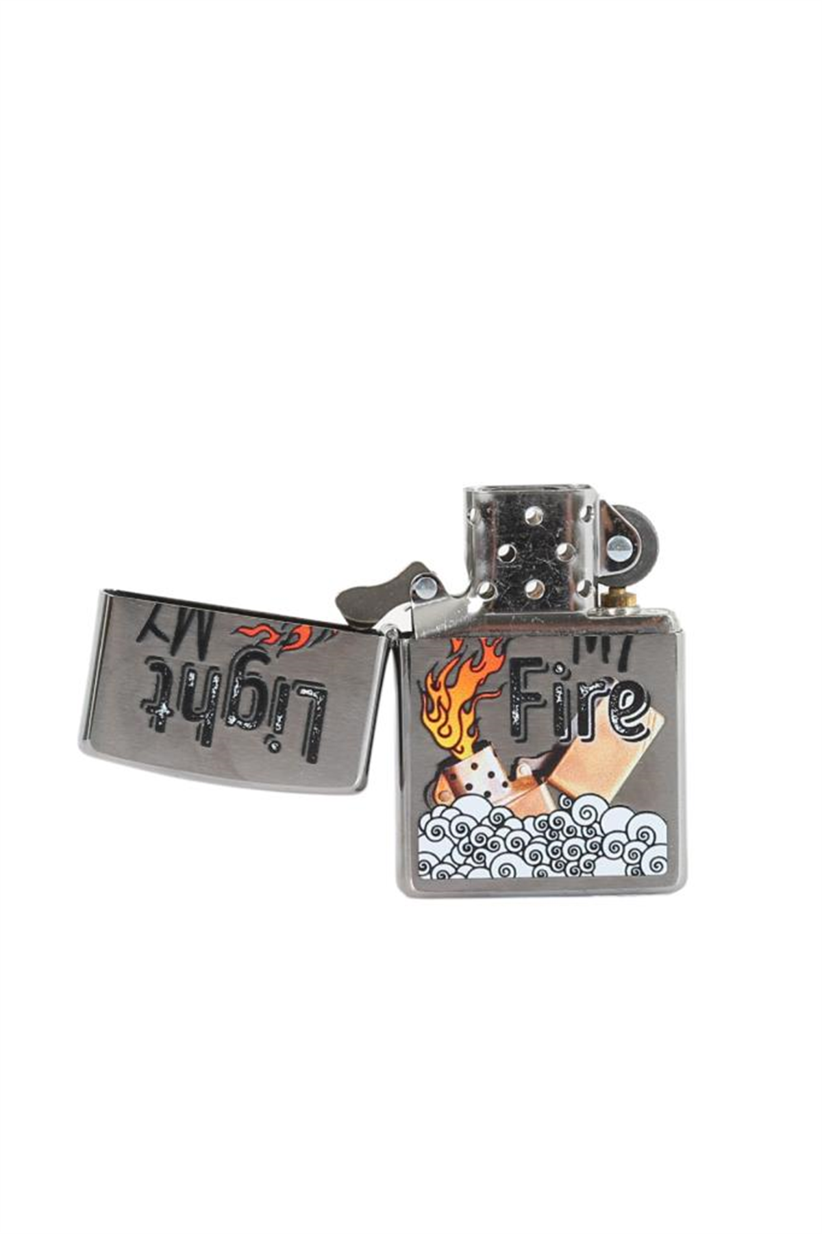TR5609,Zippo Çakmak Light My Fire Design