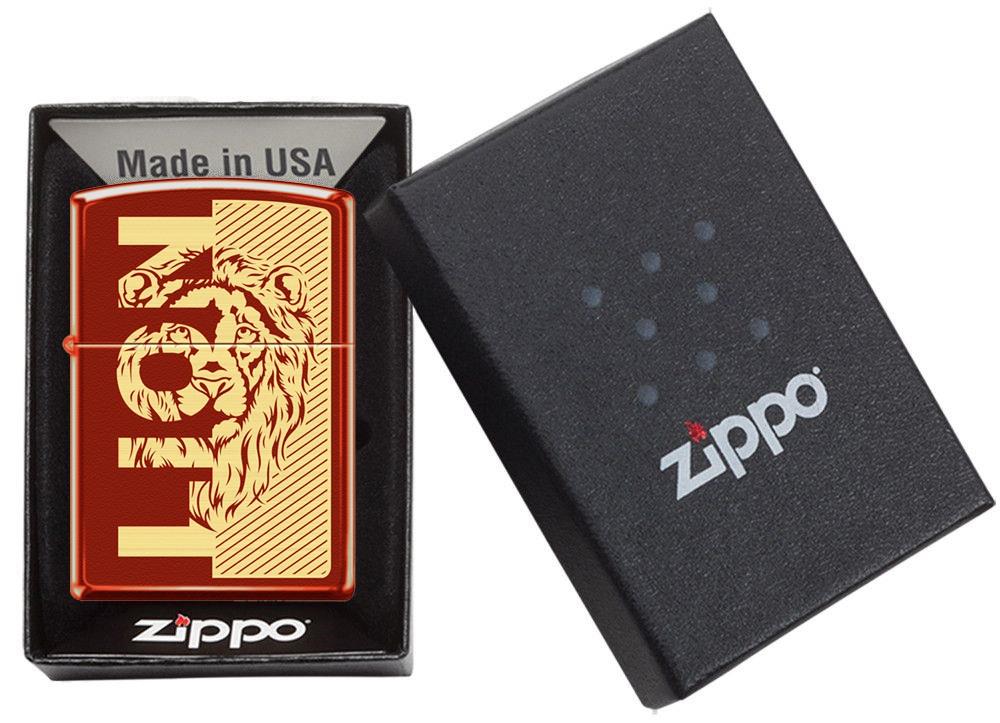 TR8153,Zippo Çakmak Lion Design Design 49475-119502