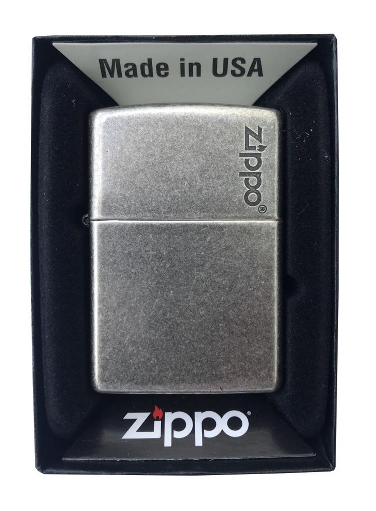 TR1997,Zippo Çakmak Logo Klasik 121Fb-001466
