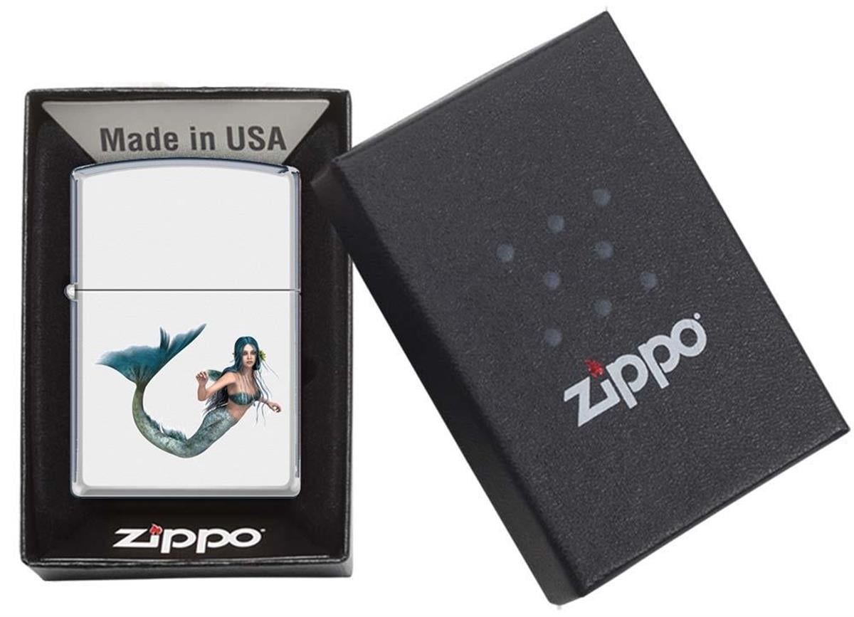 TR3369,Zippo Çakmak Mermaid Design 214