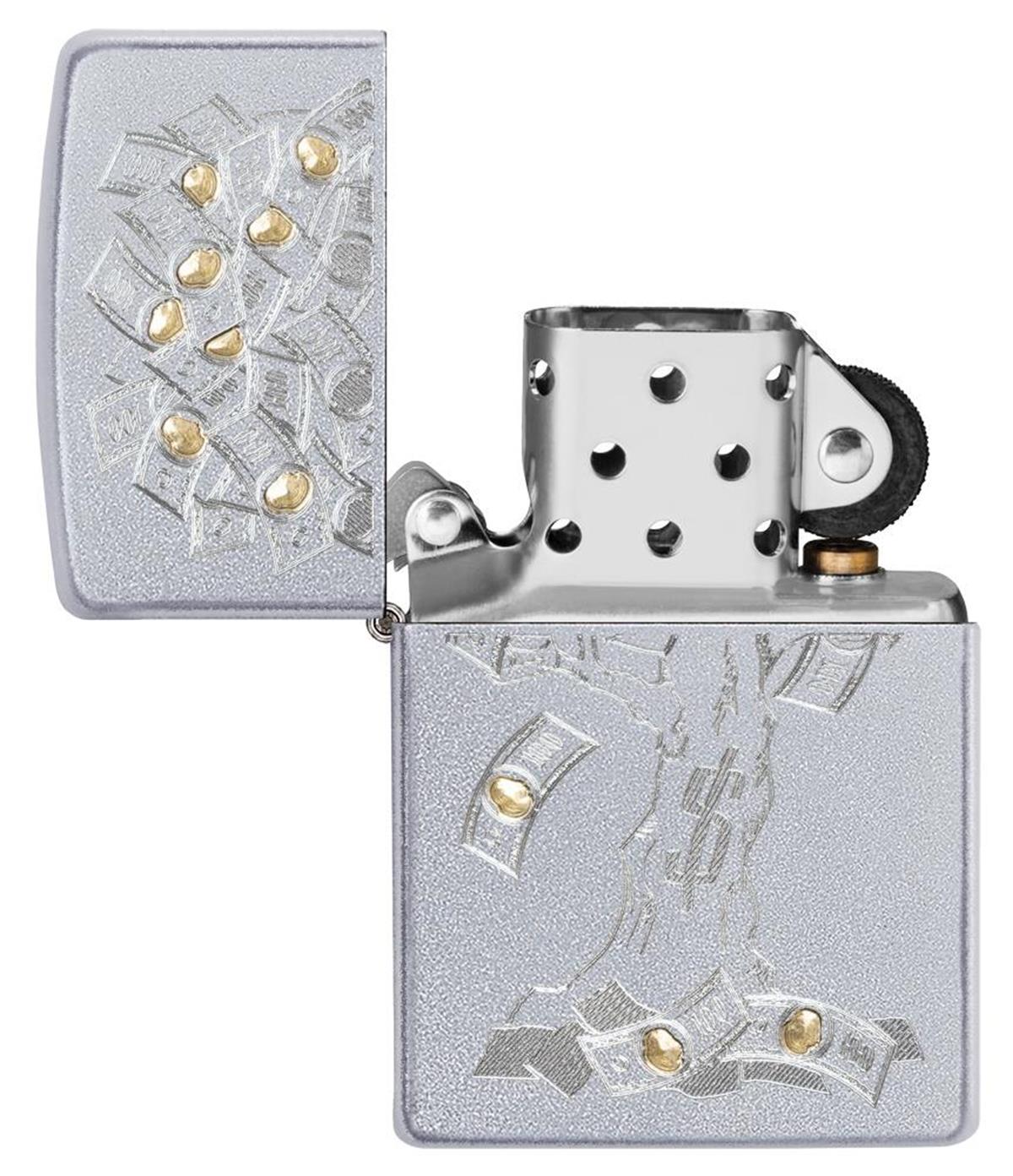 TR3426,Zippo Çakmak Money Tree Design 29999-075046