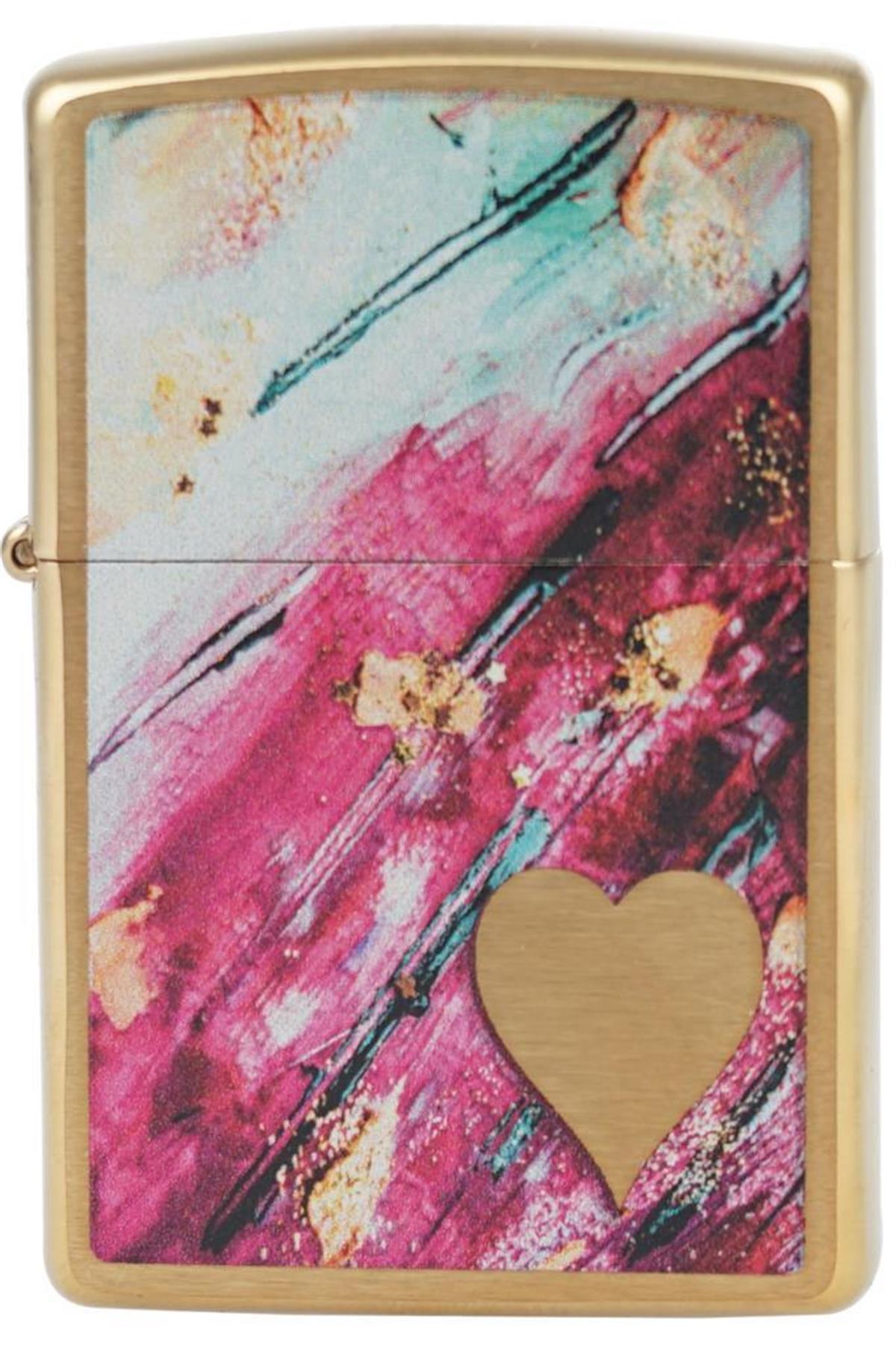TR5722,Zippo Çakmak Pink Heart