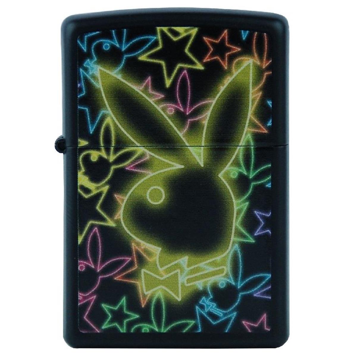 TR3126,Zippo Çakmak Playboy Glowing Stars 218-009703
