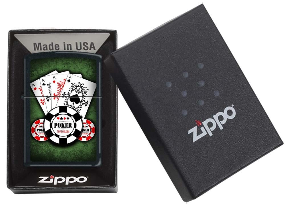 TR9363,Zippo Çakmak POKER ACES 218-062247
