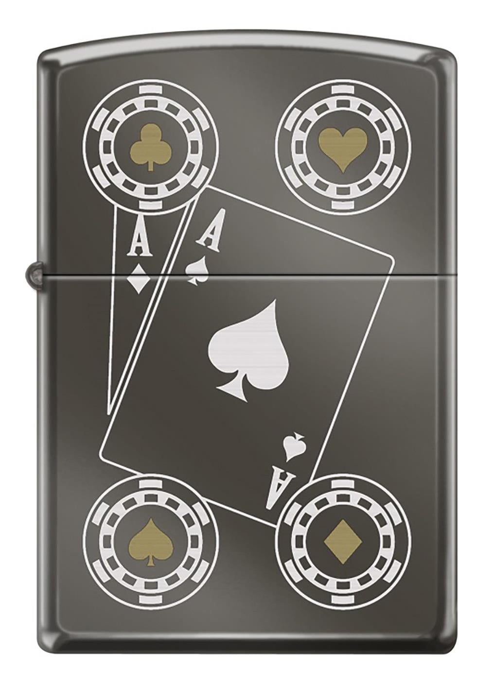 TR9390,Zippo Çakmak Poker Chips Design 150-115868