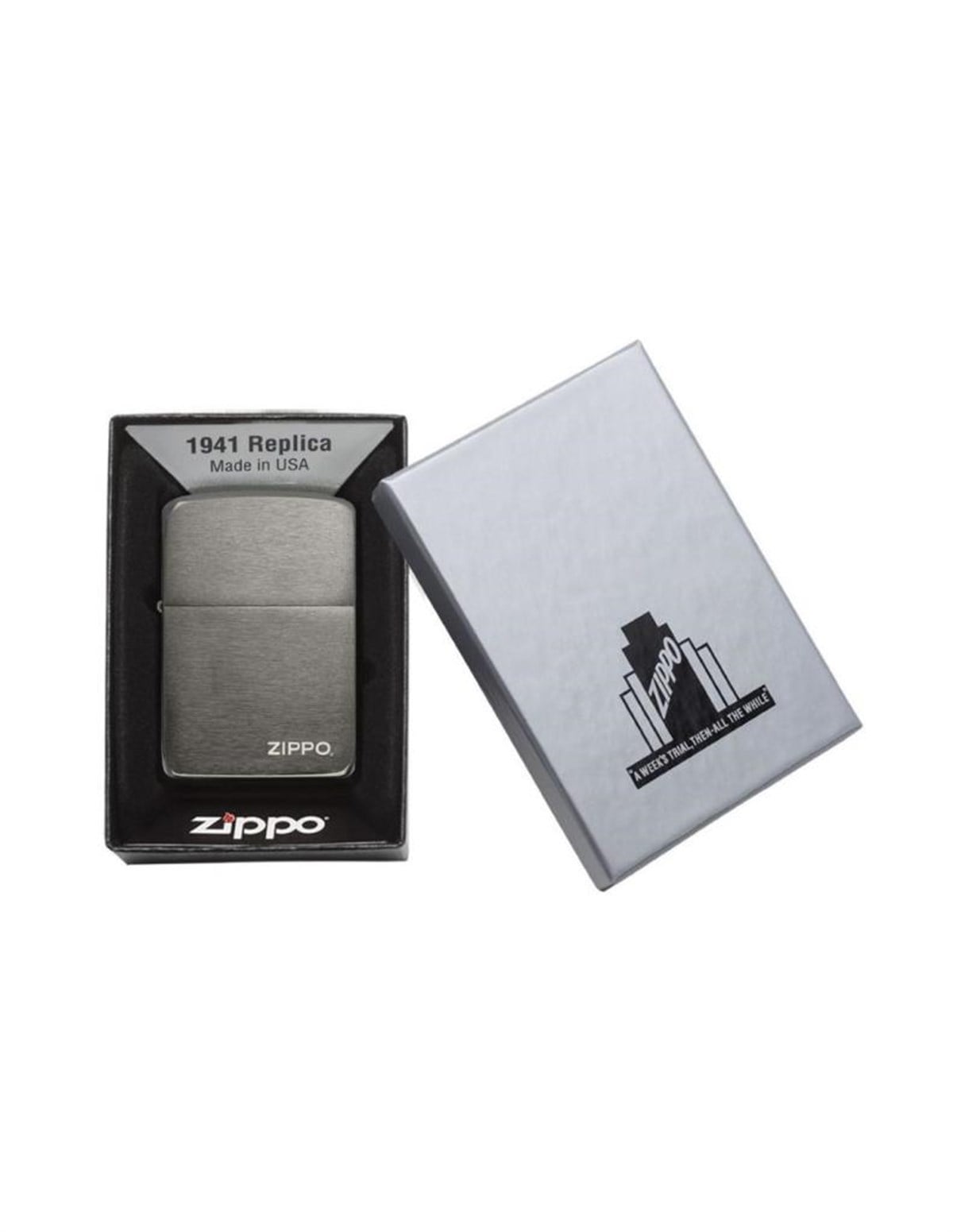 TR1996,Zippo Çakmak R. Black ice 24485-000004