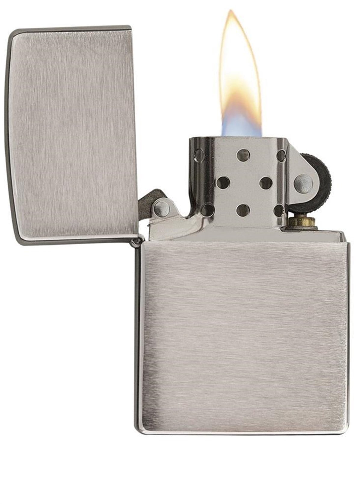 TR2055,Zippo Çakmak Reg Brush Finish Crome 200-019272