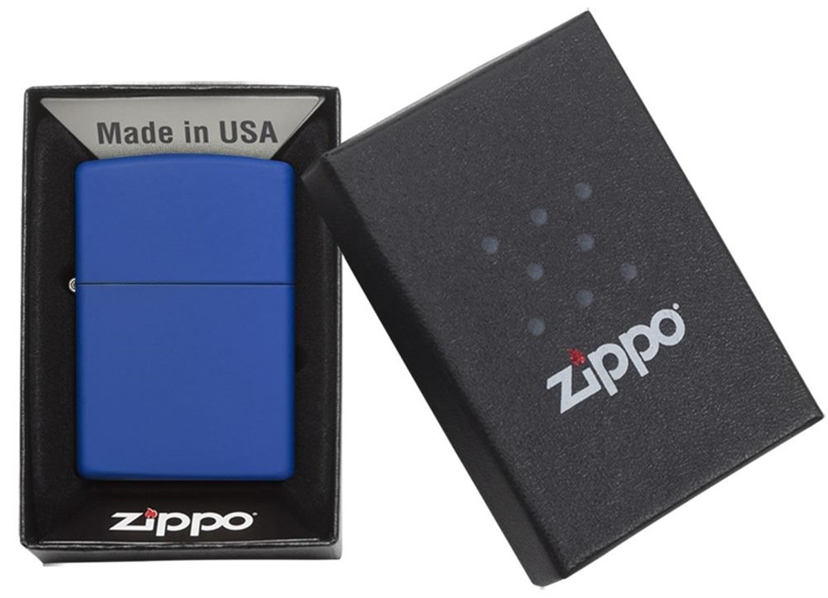 TR3734,Zippo Çakmak Regular Royal Blue 229-000500