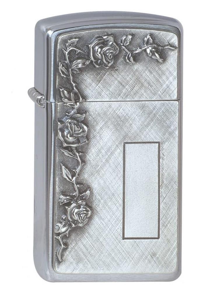 TR8910,Zippo Çakmak Roses with Panel Emblem 1370007