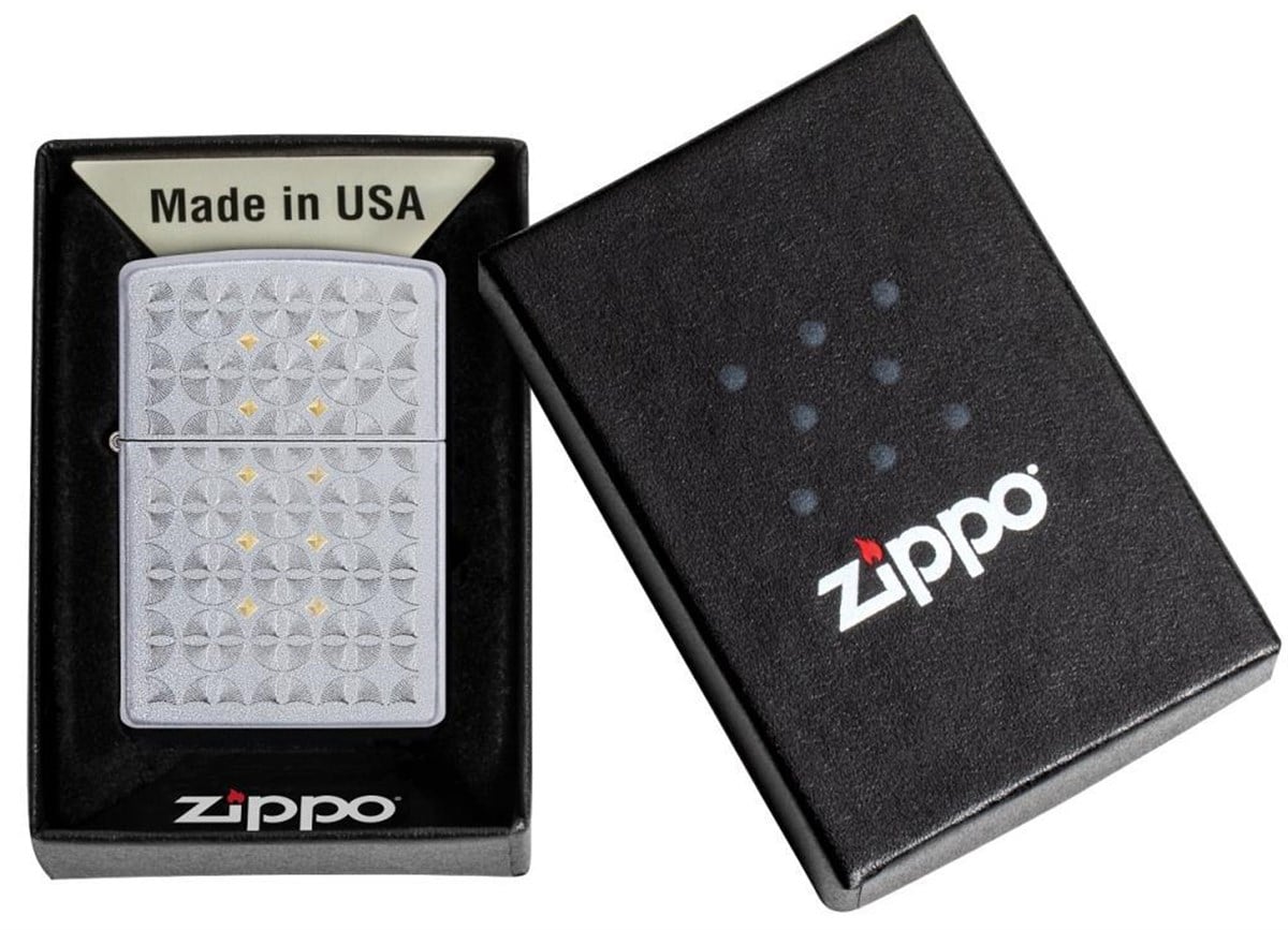 TR3366,Zippo Çakmak Sand Dollar Pattern 49570 49570-088028