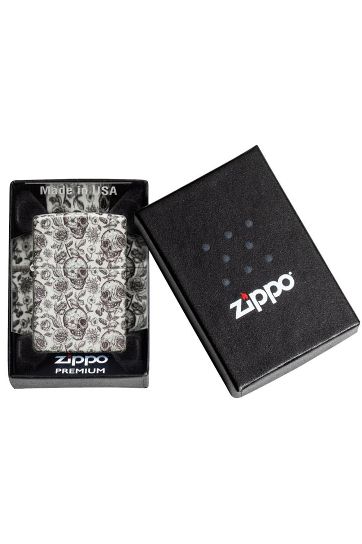 TR4534,Zippo Çakmak Skeleton Design 49458-086822