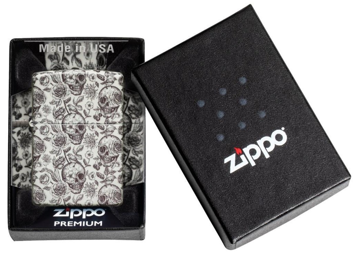 TR4534,Zippo Çakmak Skeleton Design 49458-086822