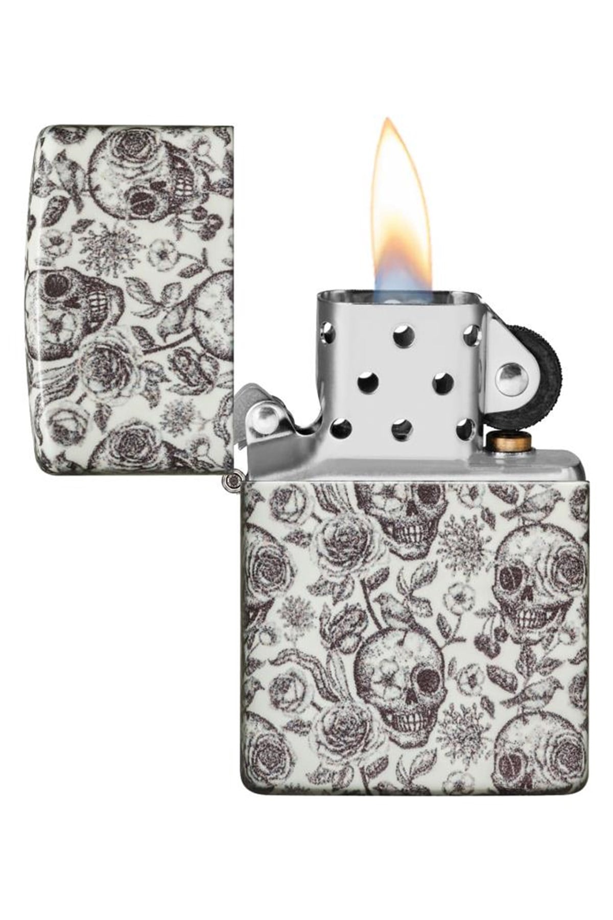 TR4534,Zippo Çakmak Skeleton Design 49458-086822
