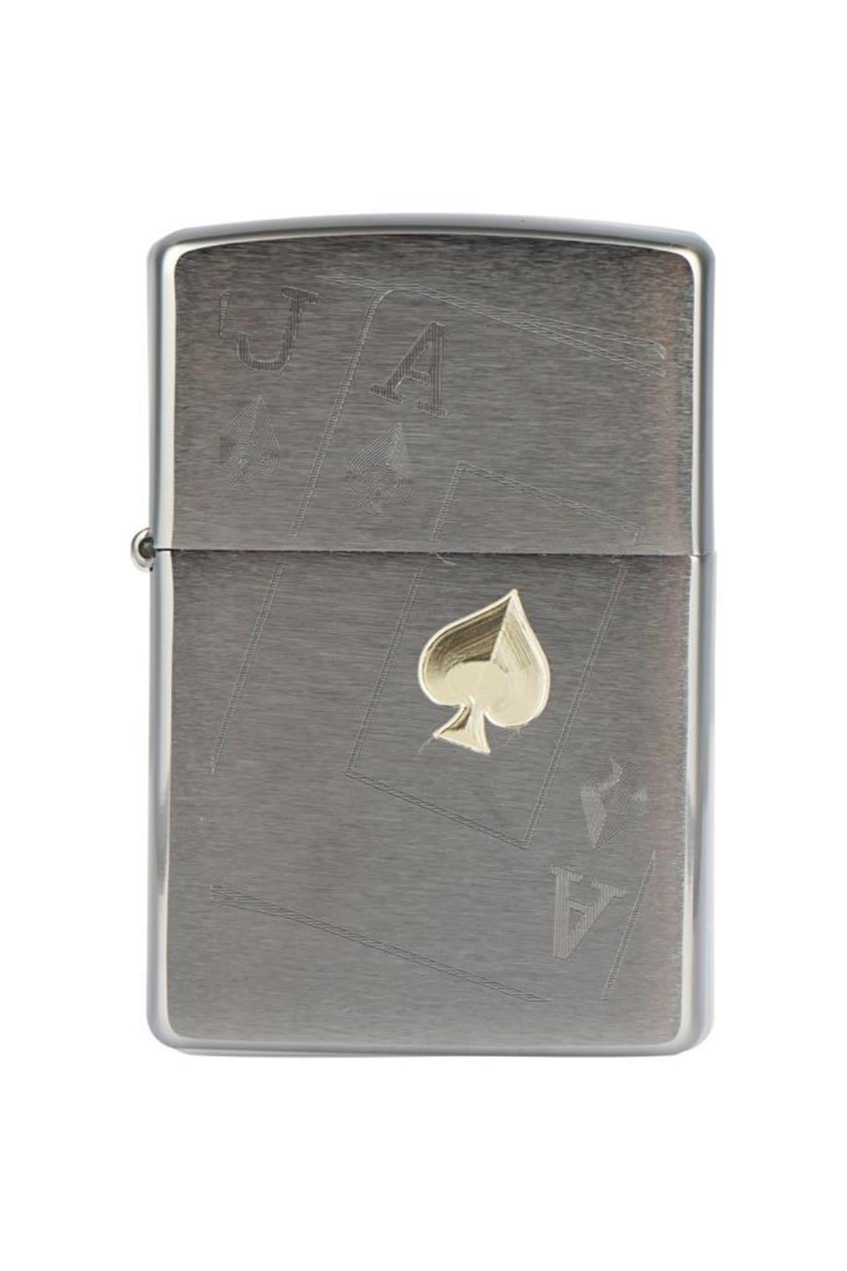 TR4270,Zippo Çakmak Spades Black Jack 200-096144