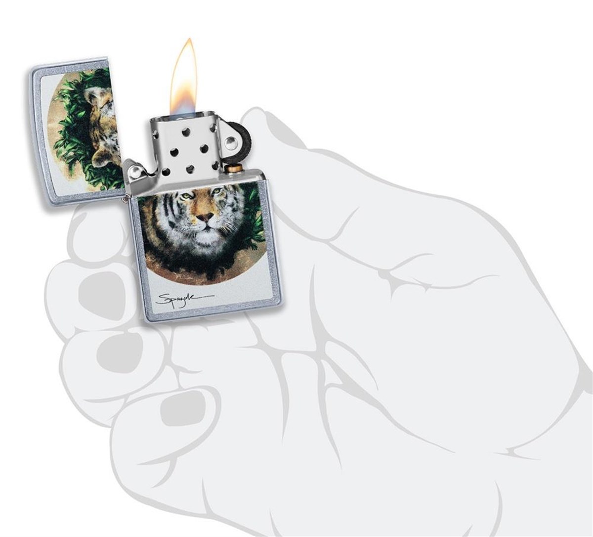 TR3416,Zippo Çakmak Spazuk Design 49090-078509