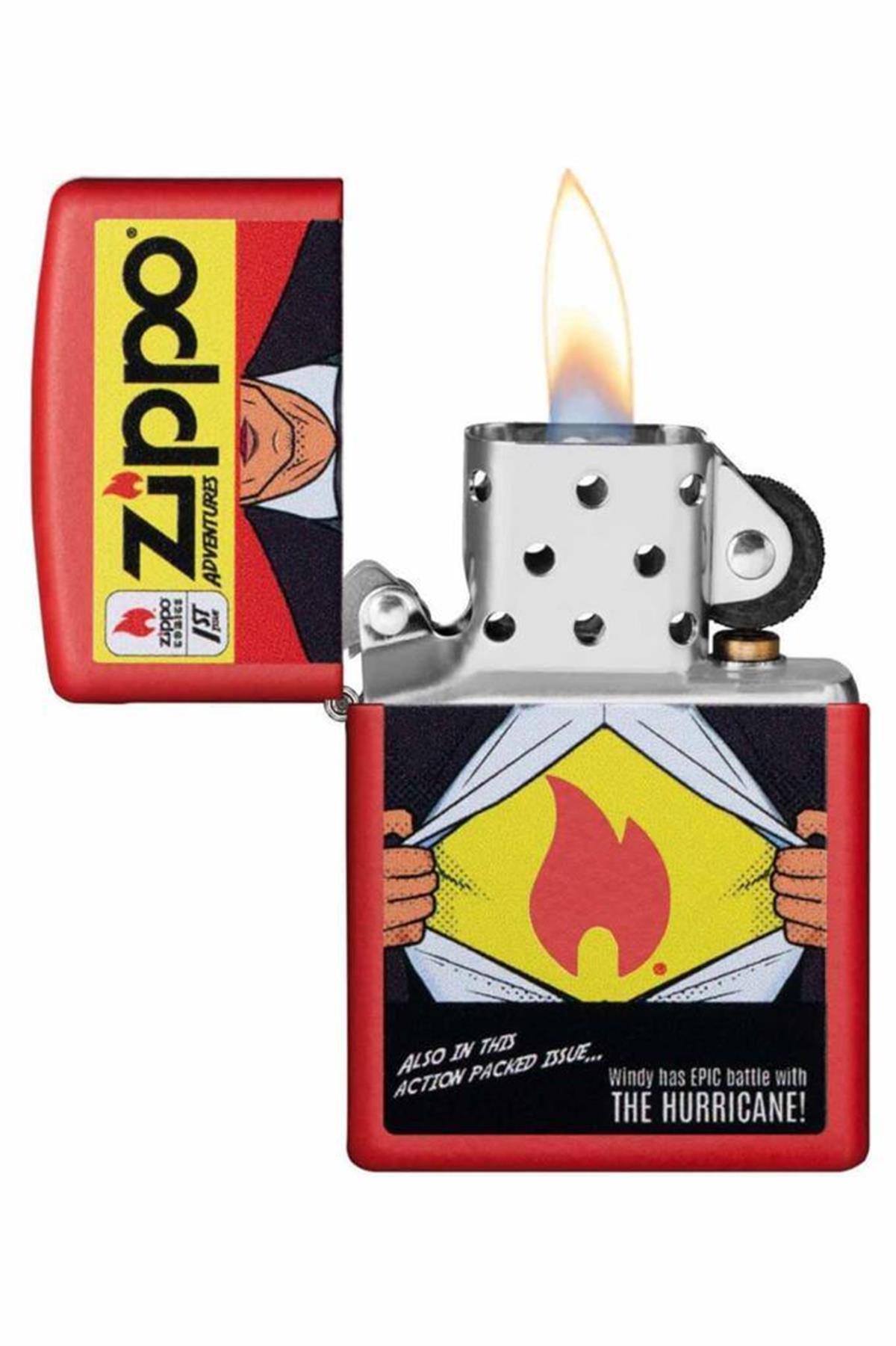 TR5573,Zippo Çakmak Superman