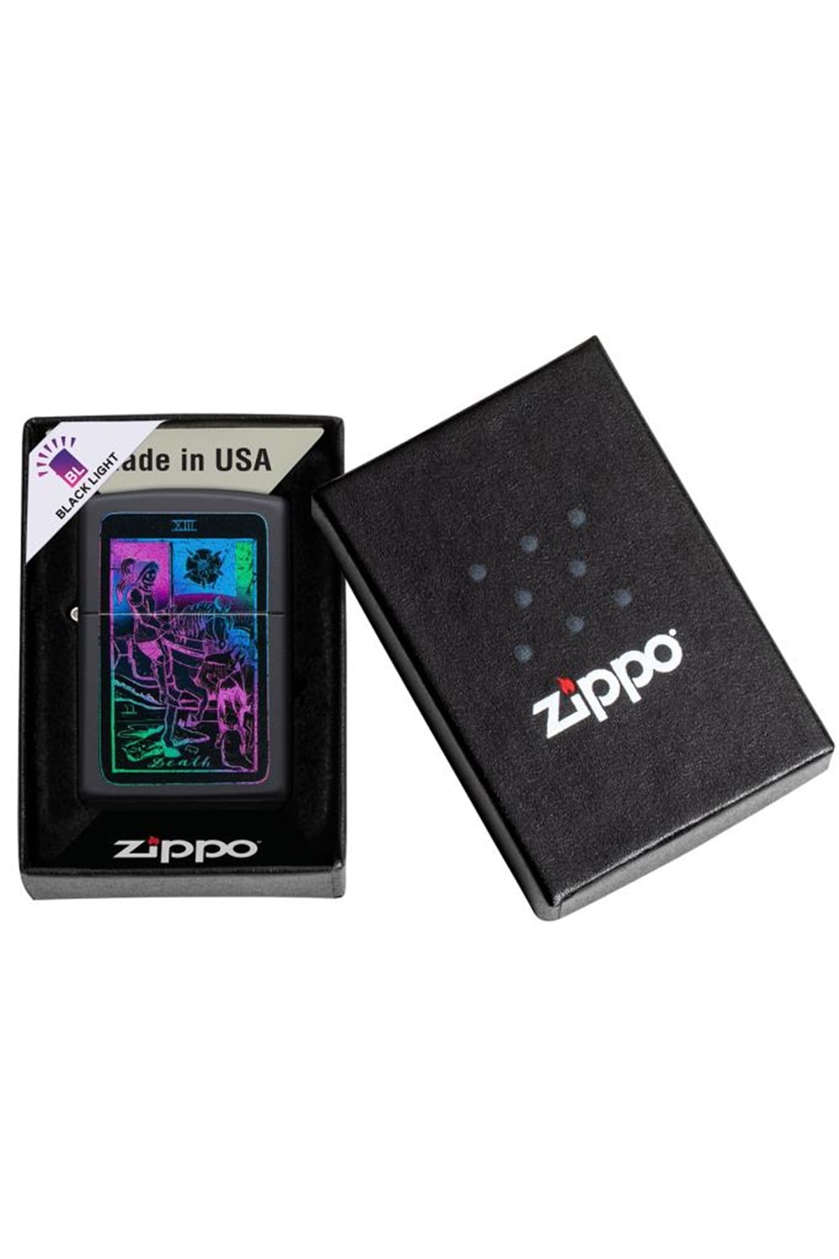 TR4532,Zippo Çakmak Tarot Card Design 49698-090622