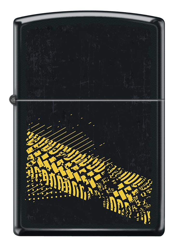 TR8563,Zippo Çakmak Textured Tire Tracks Design 218-115980