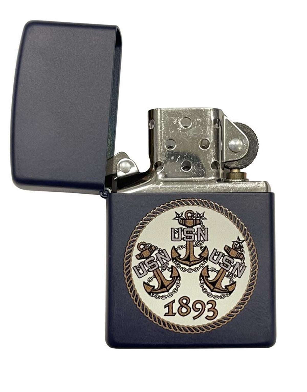 TR3261,Zippo Çakmak Three Navy Anchors 239-001033