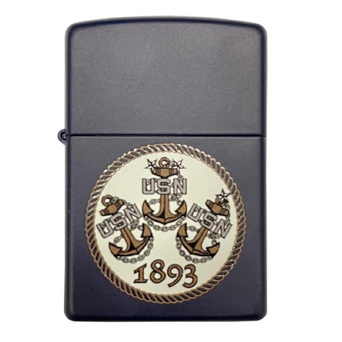 TR3261,Zippo Çakmak Three Navy Anchors 239-001033