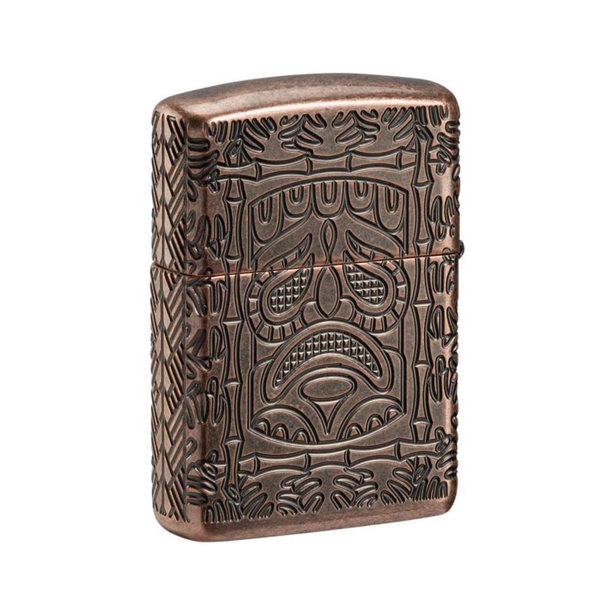 TR3545,Zippo Çakmak Tiki Design 29736-091986