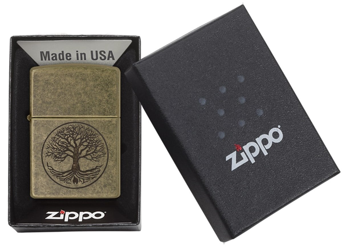 TR2002,Zippo Çakmak Tree Of Life 29149-000004