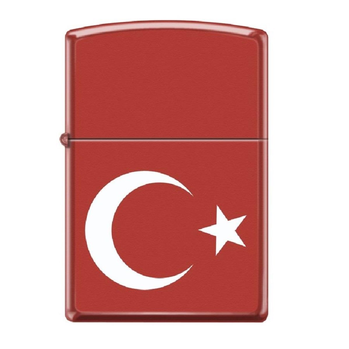 TR3237,Zippo Çakmak Turkey Flag 233-055278