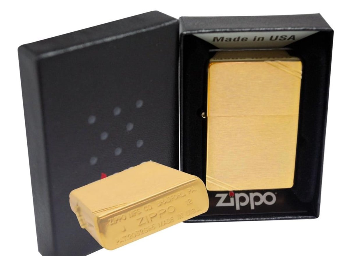 TR2008,Zippo Çakmak Vintage Hi Pol Brass 270 270-000152