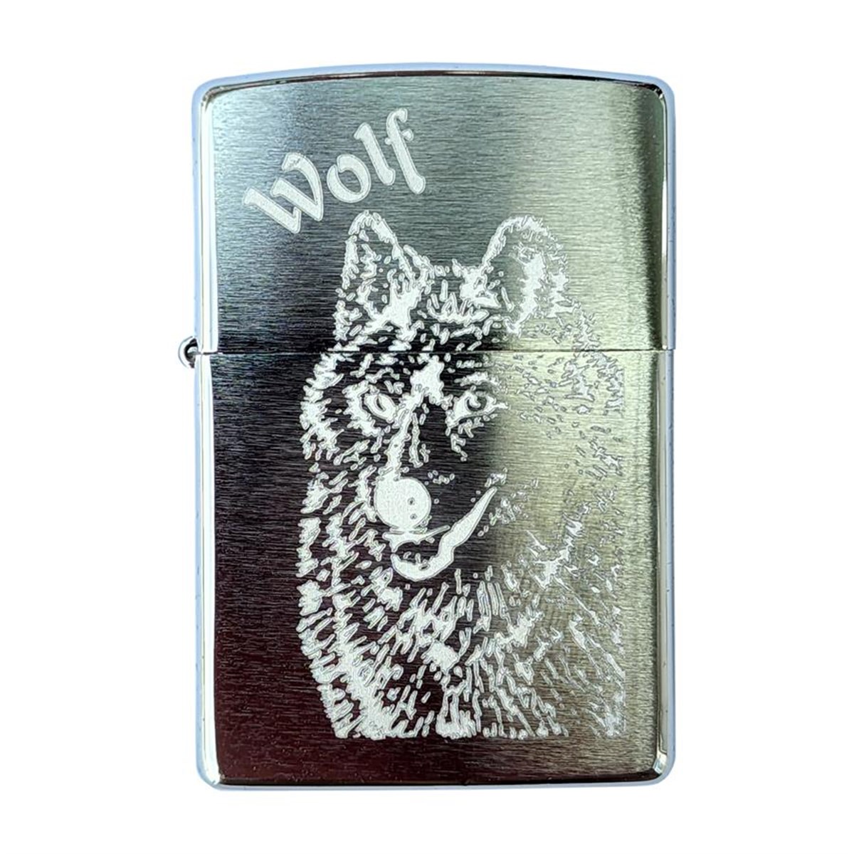 TR3877,Zippo Çakmak Wolf Design