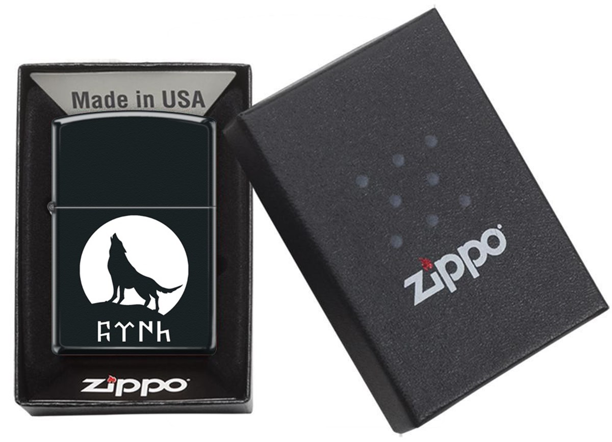 TR2040,Zippo Çakmak Wolf Design Z-Ci412684-218