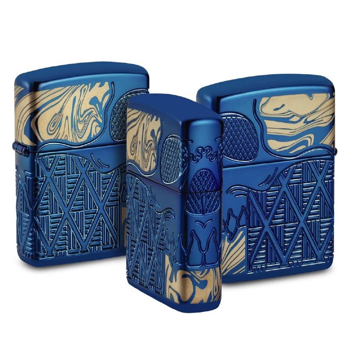 TR5745,Zippo Çakmak Z-60005958 Skulls Multicut Design