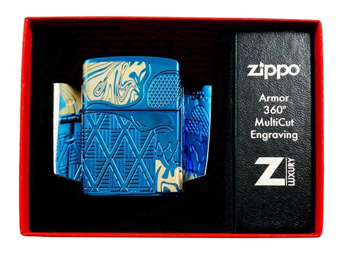 TR5745,Zippo Çakmak Z-60005958 Skulls Multicut Design