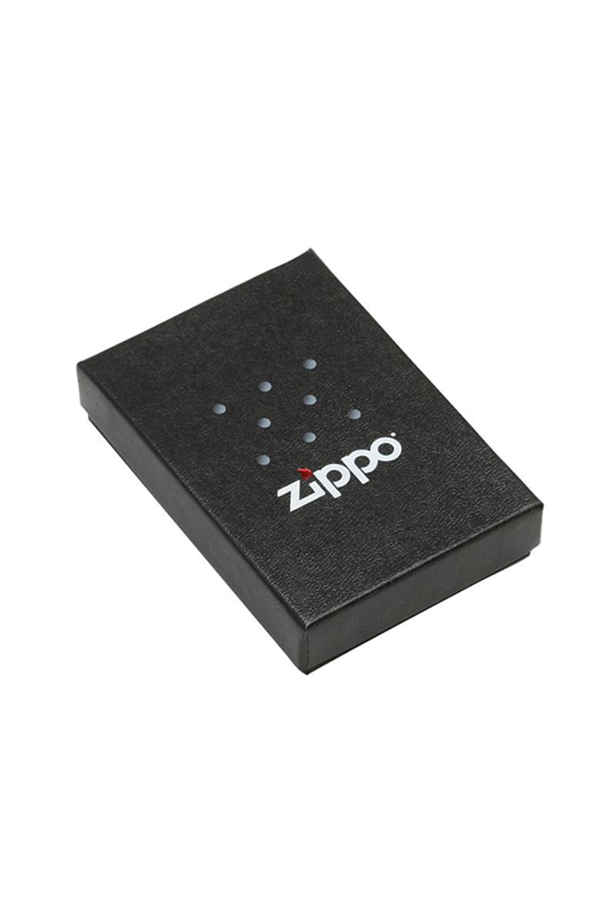 TR4889,Zippo Çakmak ZA1-13 Plaid Black Ice 3