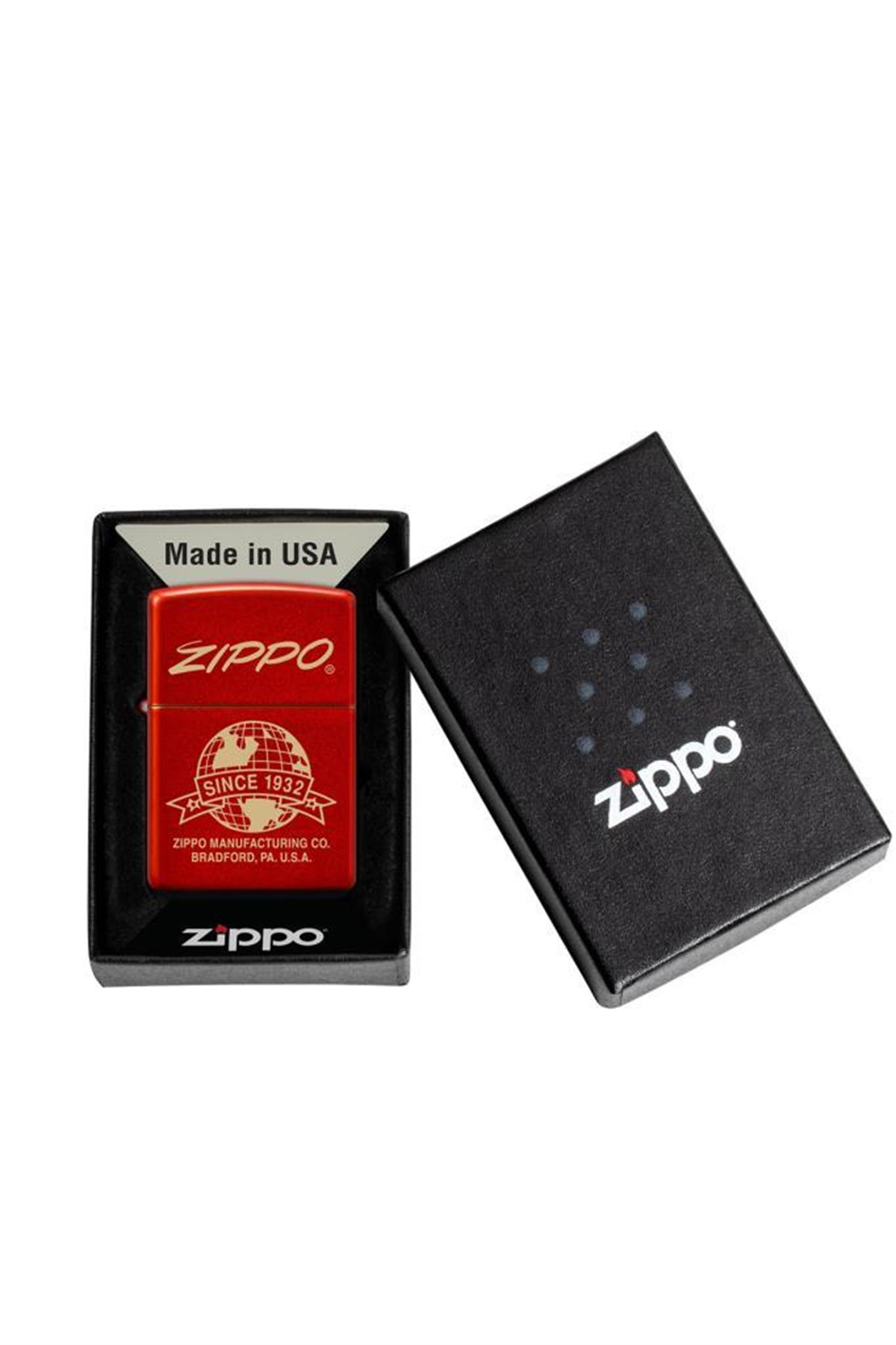 TR4271,Zippo Çakmak Zippo Globe Design 48150-096767