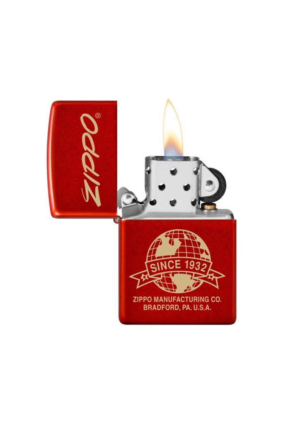 TR4271,Zippo Çakmak Zippo Globe Design 48150-096767