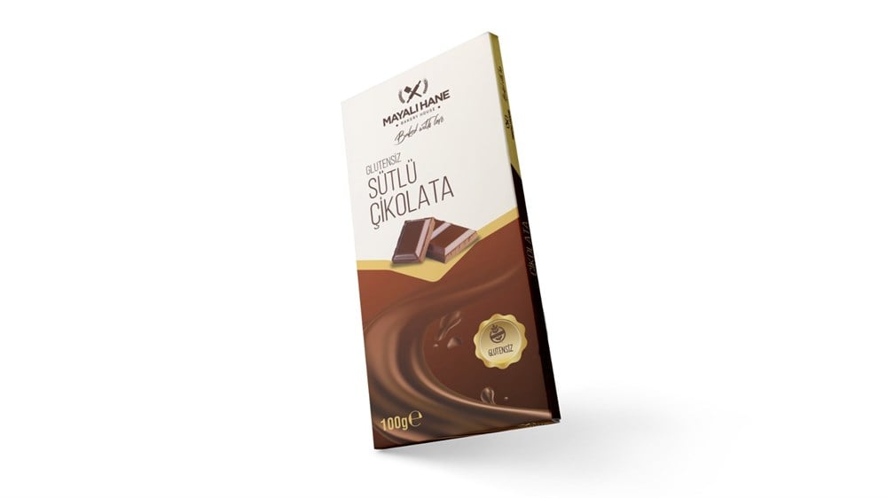 Glutensiz Tablet Çikolata 100 g