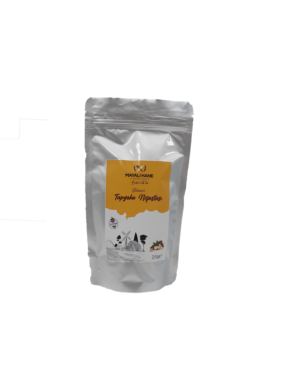 Mayalı hane Glutensiz Tapyoka Nişastası 250g
