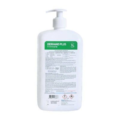 Derhand Plus El Dezenfektanı 1 L Pompalı