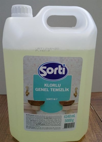 Sorti Klorlu Genel Temizlik 5kg