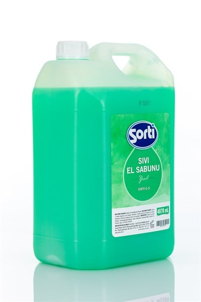 Sorti Sıvı El Sabunu Yeşil 5kg