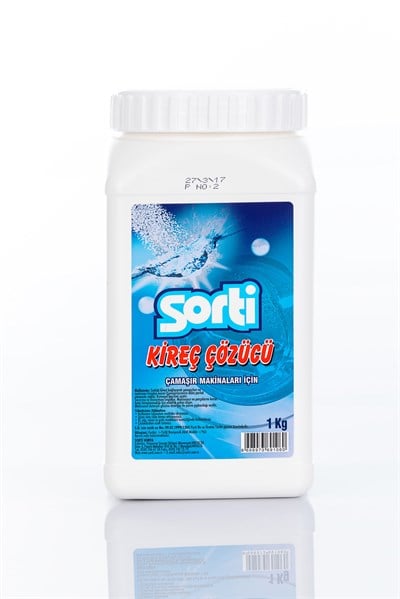 Sorti Toz Kireç Çözücü Çamaşır makinesi kireç önleyici 1 kg