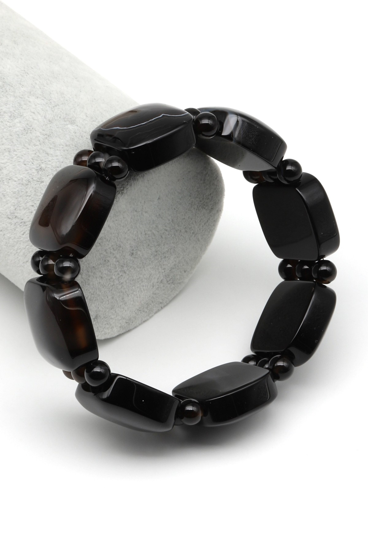 Akik Doğal Taş Bileklik 21 x 22 mm Özel Kesim - BLK-2285