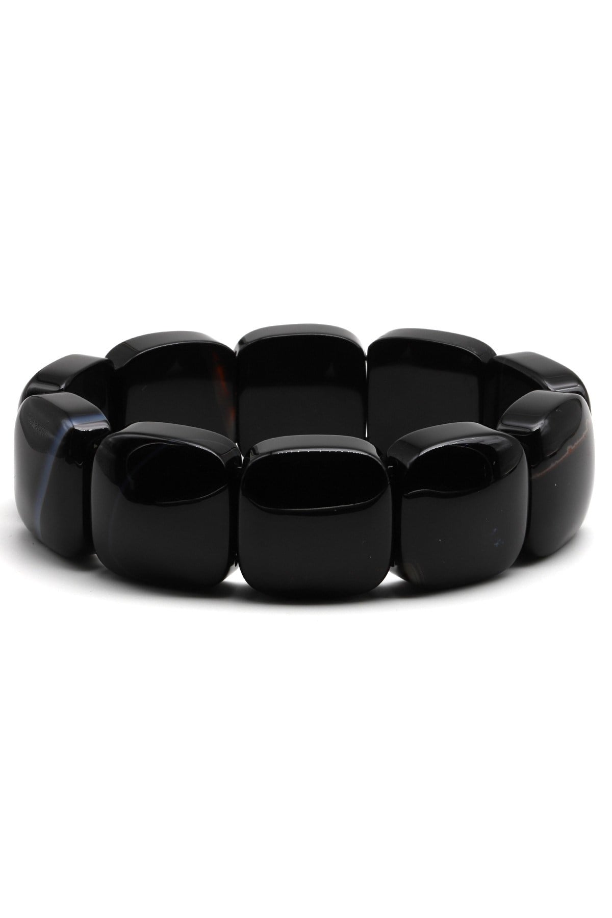 Akik Doğal Taş Bileklik 21 x 22 mm Özel Kesim - BLK-2288