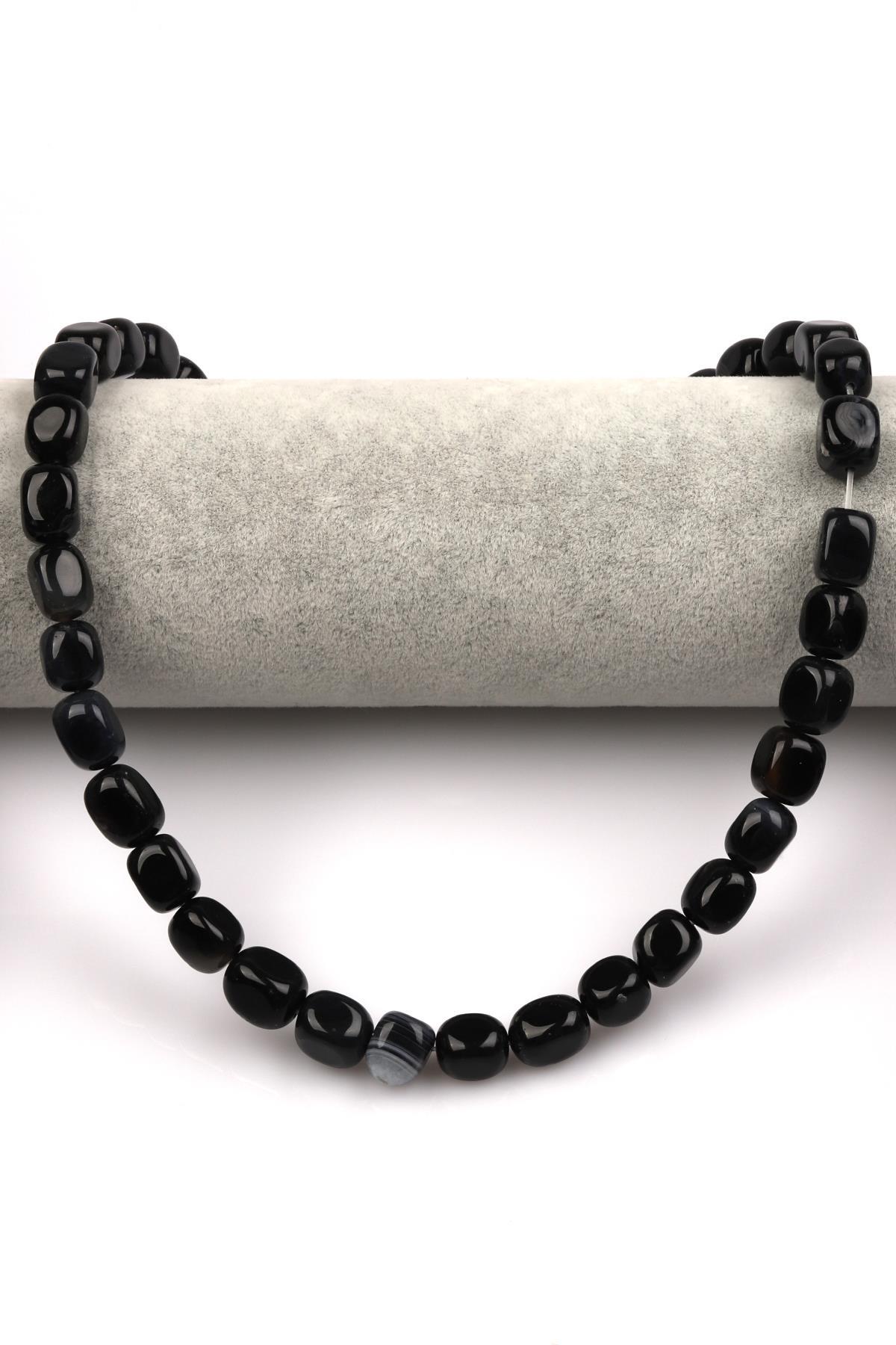 Akik Doğal Taş Dizi 8 x 12 mm Şekilsiz Kesim